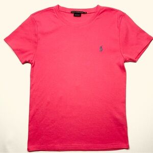 Ralph Lauren Sport woman’s Pink Short Sleeve Tee XL Cotton